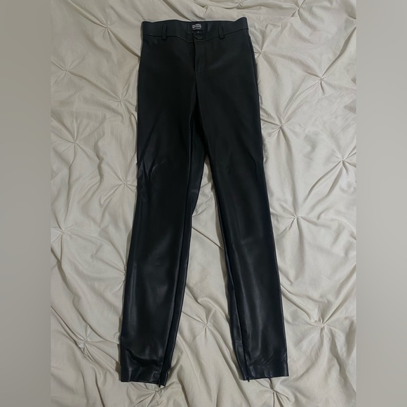 Zara Faux Leather leggings - Picture 10 of 11
